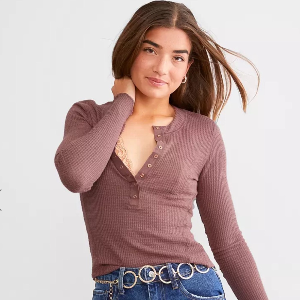 Free People One of The Girls Henley
